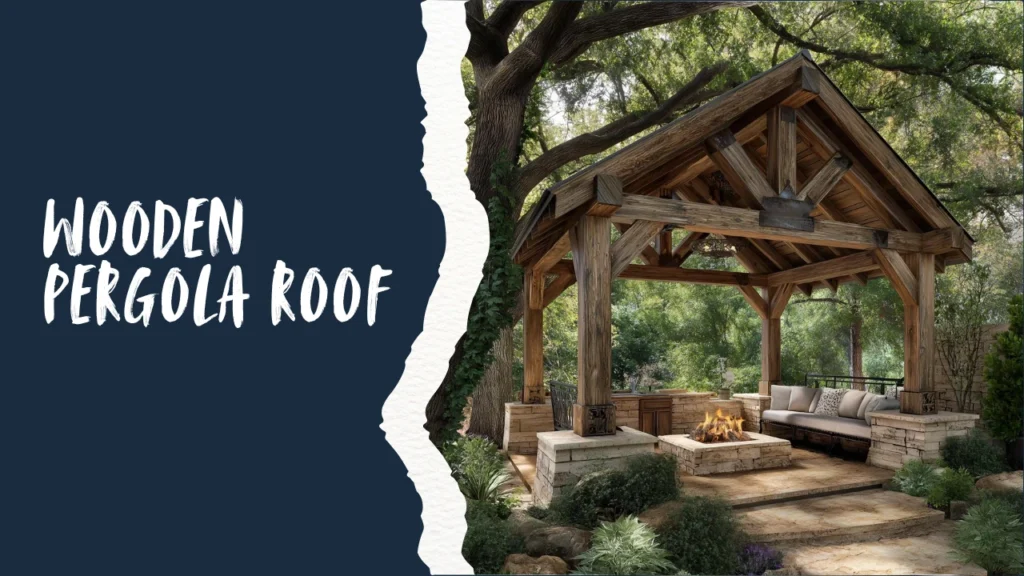 Deck Roofing Ideas 4 - Wooden Pergola Roof