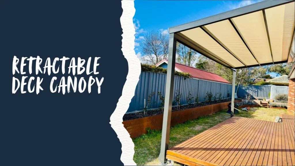 Deck Roofing Ideas 5- Retractable Deck Canopy