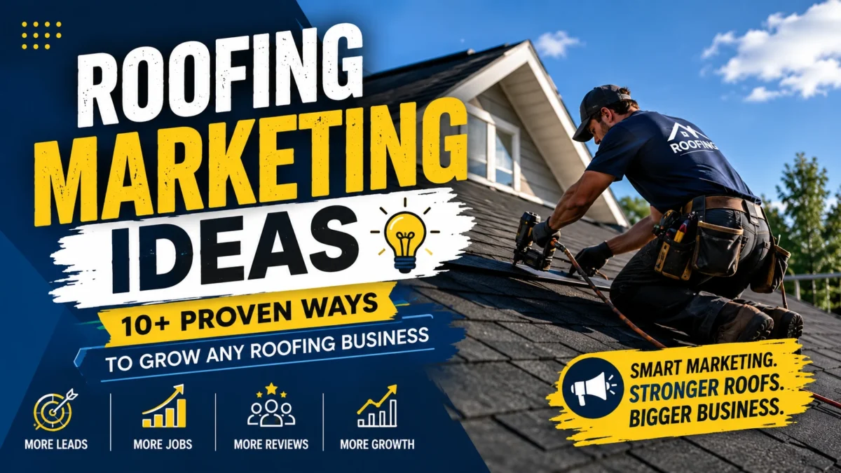 Roofing Marketing Ideas